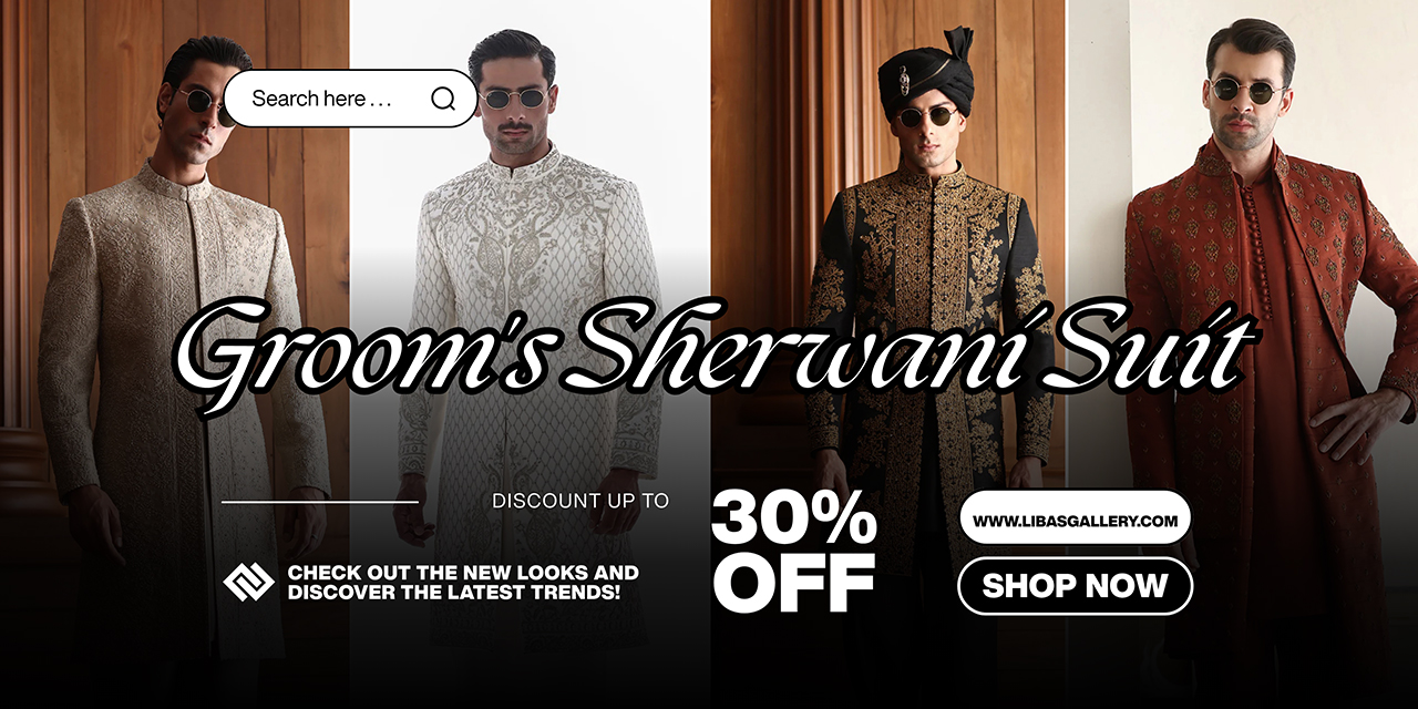 Groom`s Sherwani Suits: Check out the new looks and discover the latest trends!